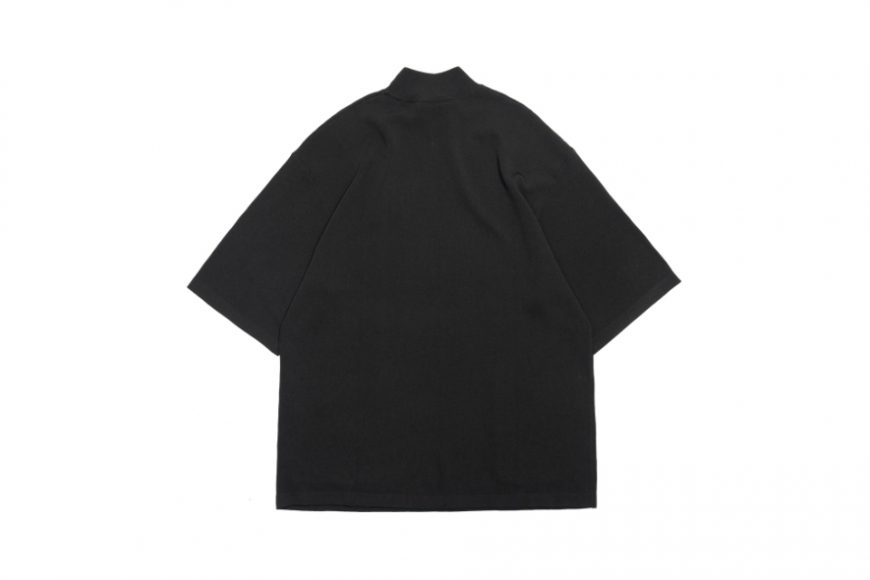 CentralPark.4PM 24 SS High Gauge Mock Neck Knit Tee (6)