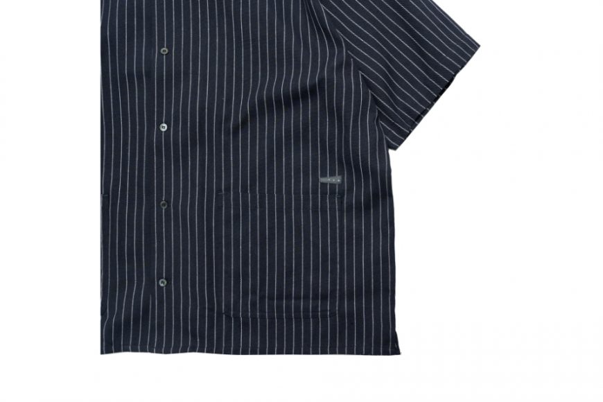 CentralPark.4PM 24 SS Open Collar Stripe Shirt (11)