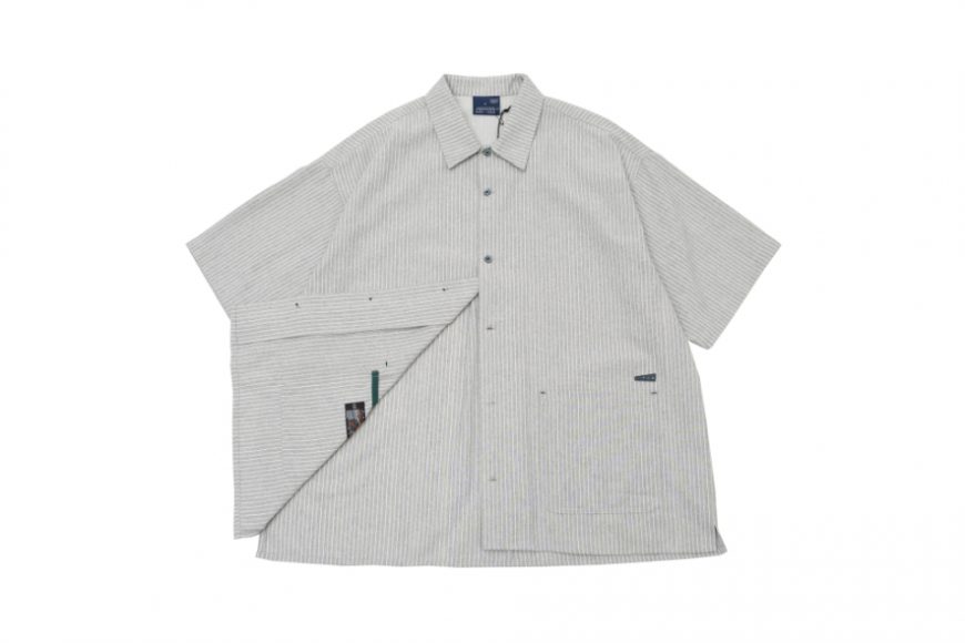 CentralPark.4PM 24 SS Open Collar Stripe Shirt (13)