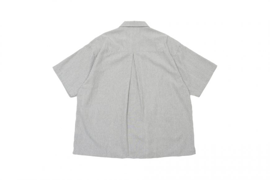 CentralPark.4PM 24 SS Open Collar Stripe Shirt (14)