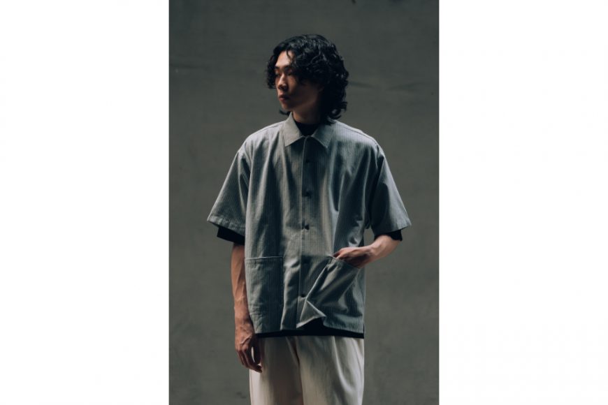 CentralPark.4PM 24 SS Open Collar Stripe Shirt (6)