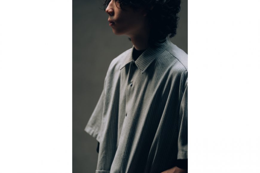 CentralPark.4PM 24 SS Open Collar Stripe Shirt (7)