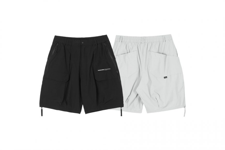 MANIA 24 SS Zippered 3D Pocket Shorts (0)