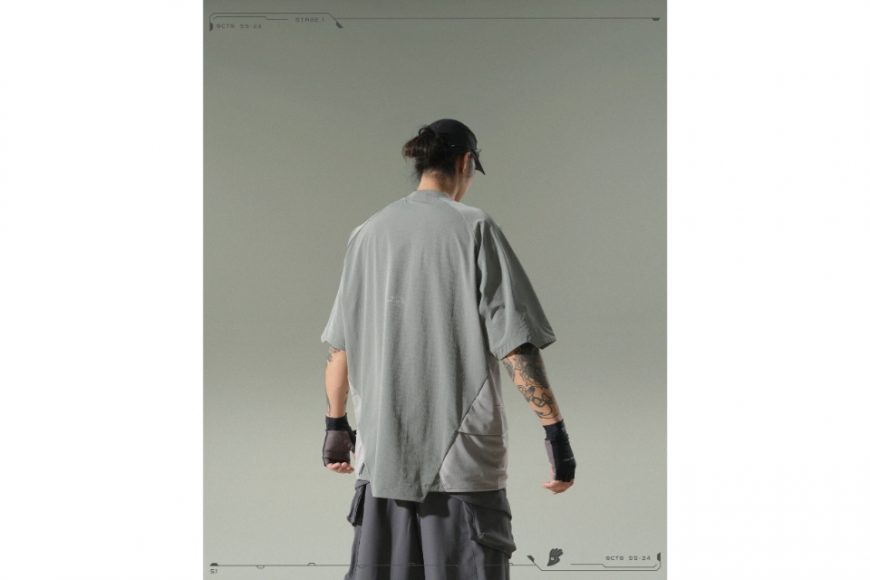 OCTO GAMBOL 24 SS Irregular Polygon Visor T-shirt (4)