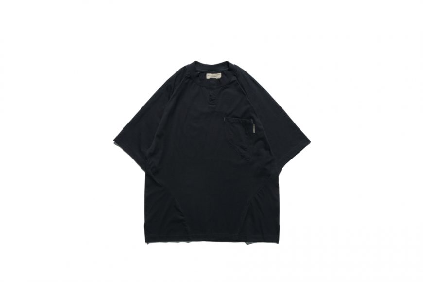 OCTO GAMBOL 24 SS ROAM Henry Collar T-shirt (3)