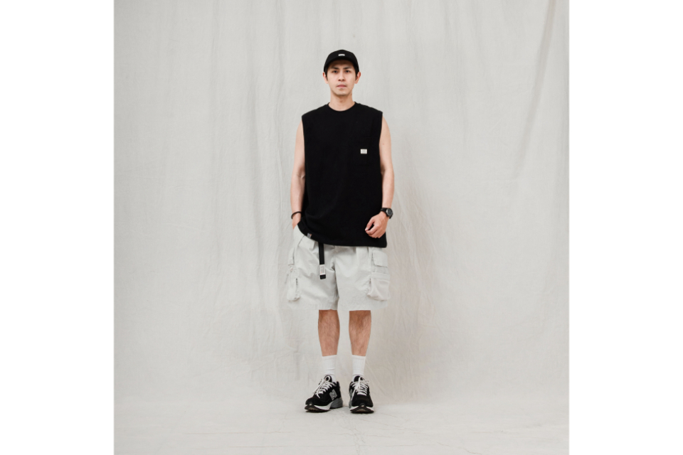 PERSEVERE 24 SS Classic Pocket Sleeveless T-Shirt (1)