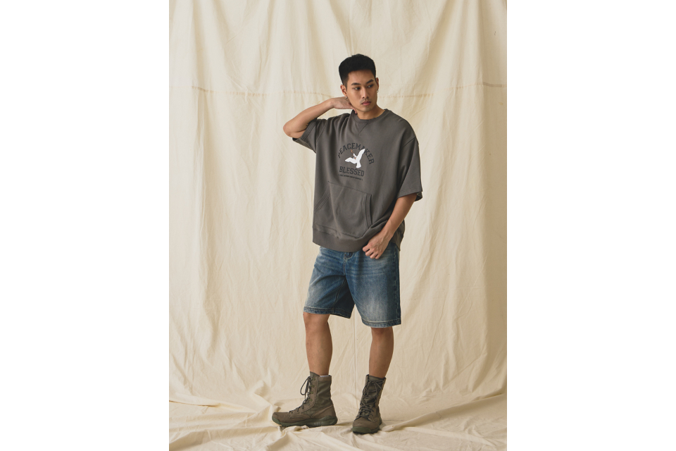 SMG 24 SS Peacemaker Short Sleeve Sweatshirt (1)