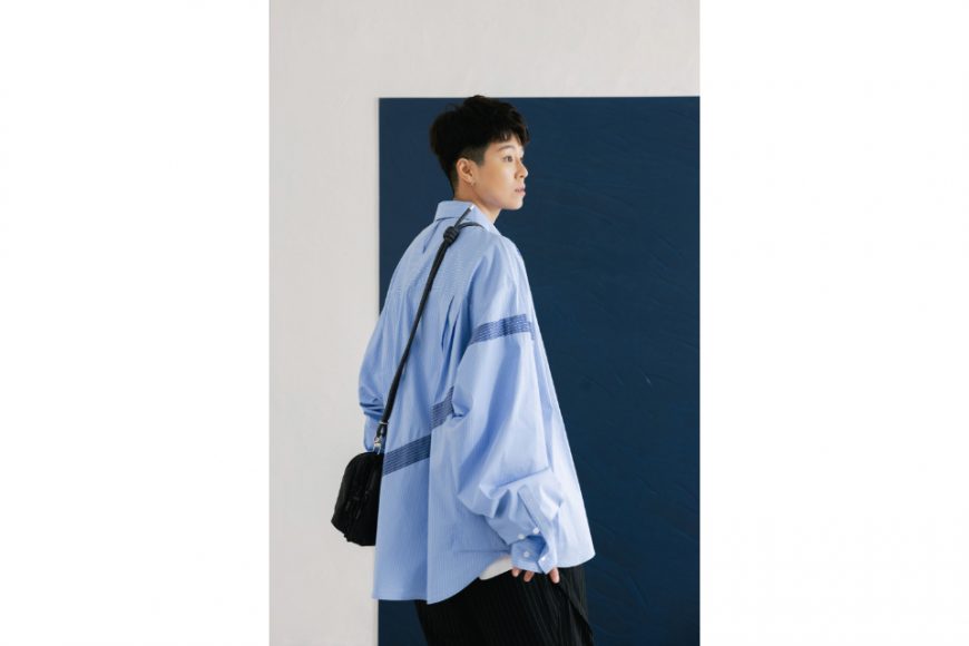 MELSIGN 24 SS March Oversized Stripe Shirt (8)