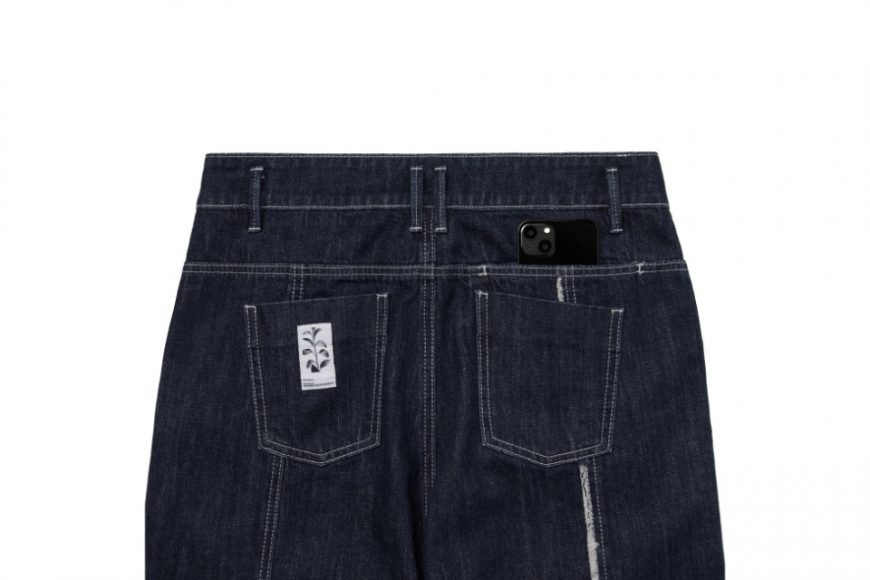 MELSIGN 24 SS Stitching Fringe Denim (20)