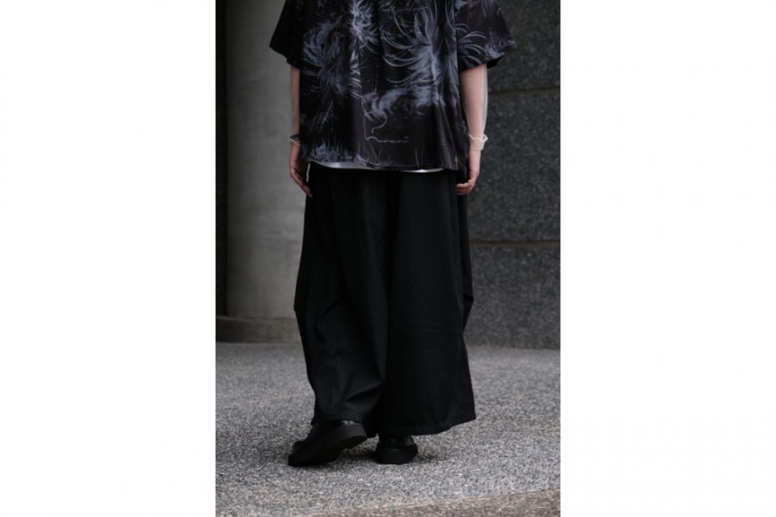 NURARI 24 SS Em Higanbana baggy wide pants (1)