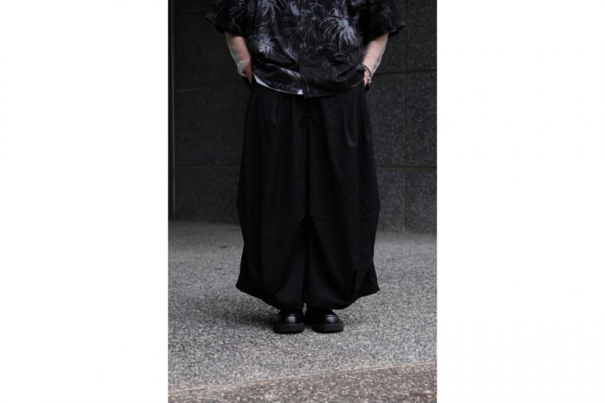 NURARI 24 SS Em Higanbana baggy wide pants (2)