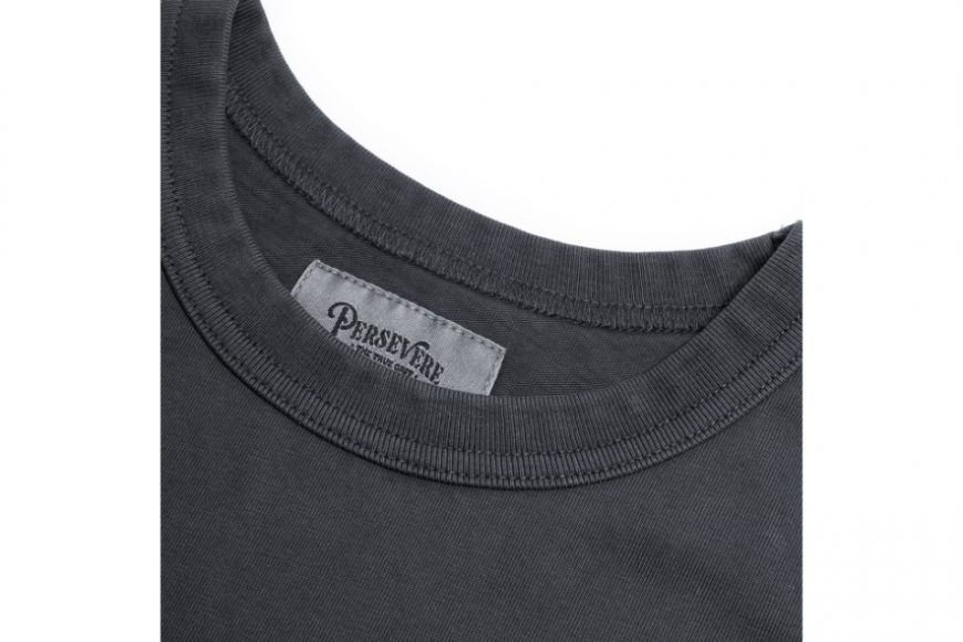PERSEVERE 24 SS Pigment-Dyed Catchword T-Shirt (13)