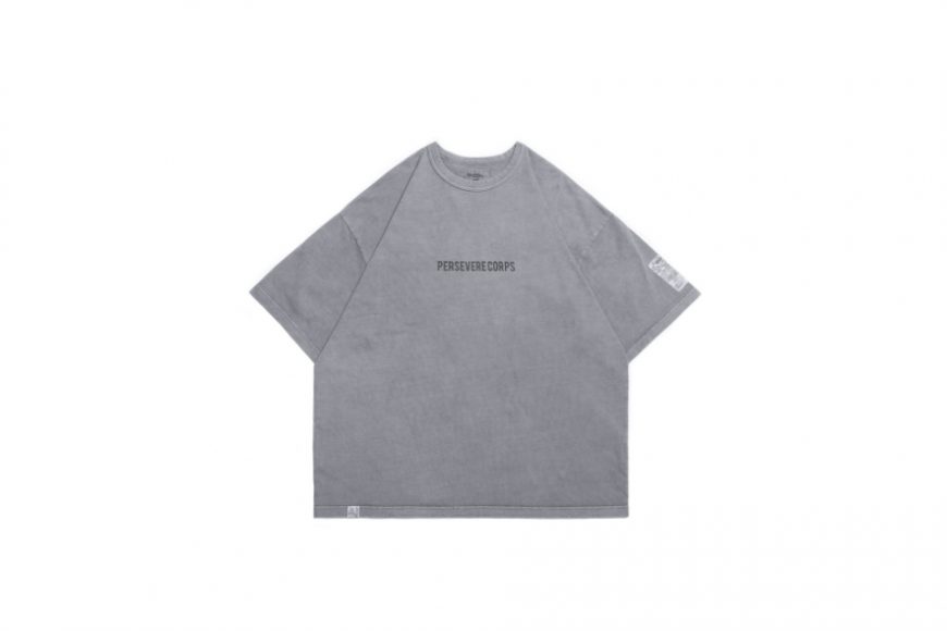PERSEVERE 24 SS Pigment-Dyed Catchword T-Shirt (16)