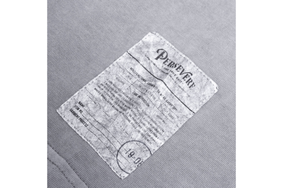 PERSEVERE 24 SS Pigment-Dyed Catchword T-Shirt (20)