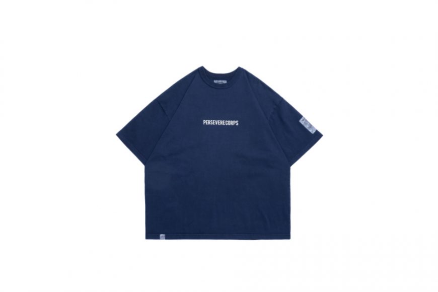 PERSEVERE 24 SS Pigment-Dyed Catchword T-Shirt (22)