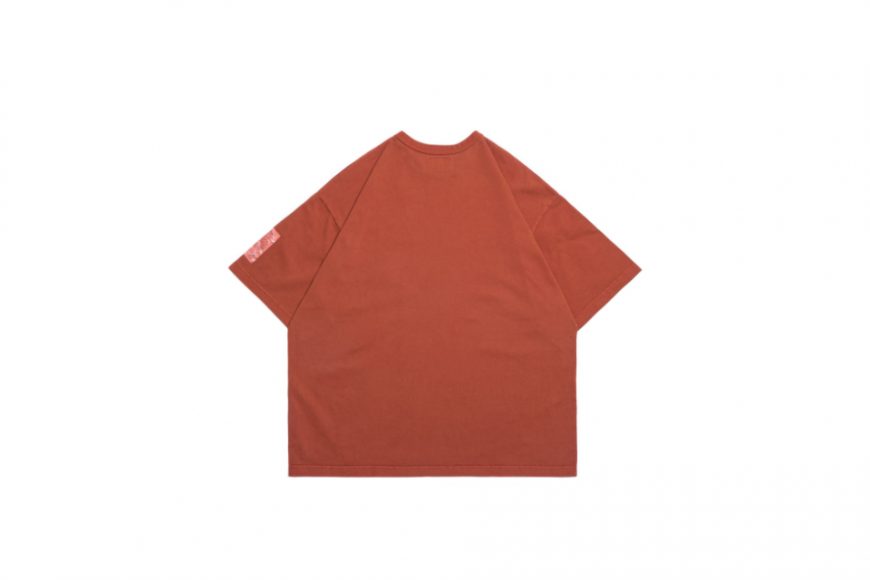 PERSEVERE 24 SS Pigment-Dyed Catchword T-Shirt (29)
