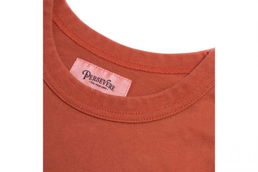 PERSEVERE 24 SS Pigment-Dyed Catchword T-Shirt (31)