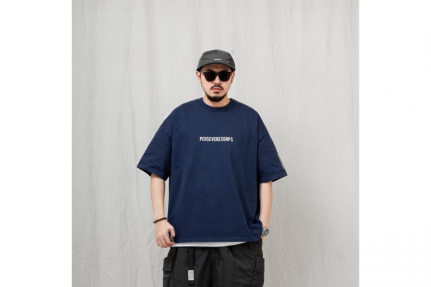 PERSEVERE 24 SS Pigment-Dyed Catchword T-Shirt (6)