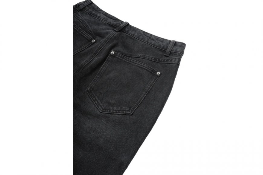 ANONYMOUS TALKING 24 SS Washed Flared Denim Pants (4)