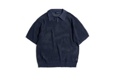 CentralPark.4PM 24 SS Hollow Knitted Polo Shirt (5)