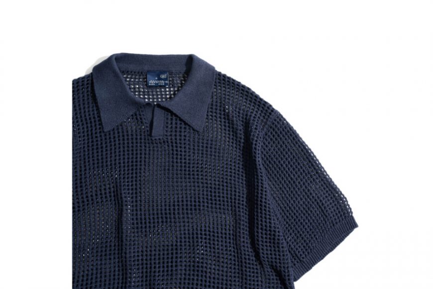 CentralPark.4PM 24 SS Hollow Knitted Polo Shirt (7)