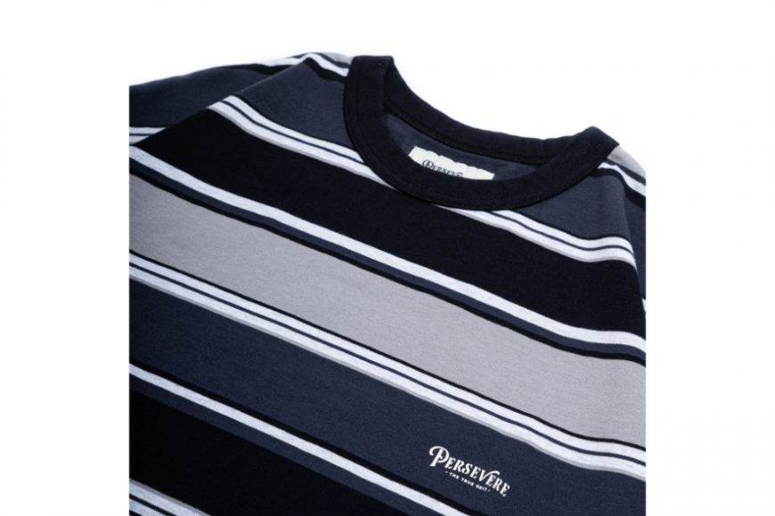 PERSEVERE 24 SS Gradient Stripe T-shirt (11)