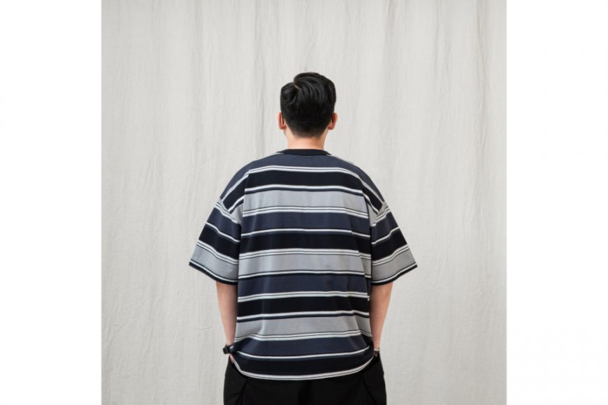 PERSEVERE 24 SS Gradient Stripe T-shirt (4)