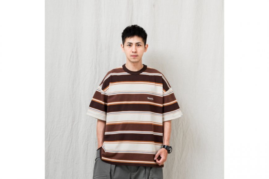 PERSEVERE 24 SS Gradient Stripe T-shirt (7)