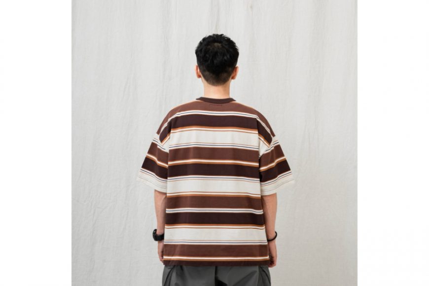 PERSEVERE 24 SS Gradient Stripe T-shirt (8)