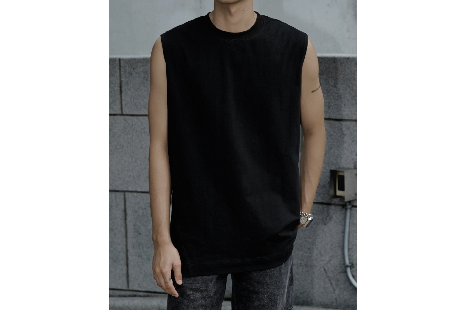 ANONYMOUS TALKING 24 SS 24SS-Cropped Vest (2)