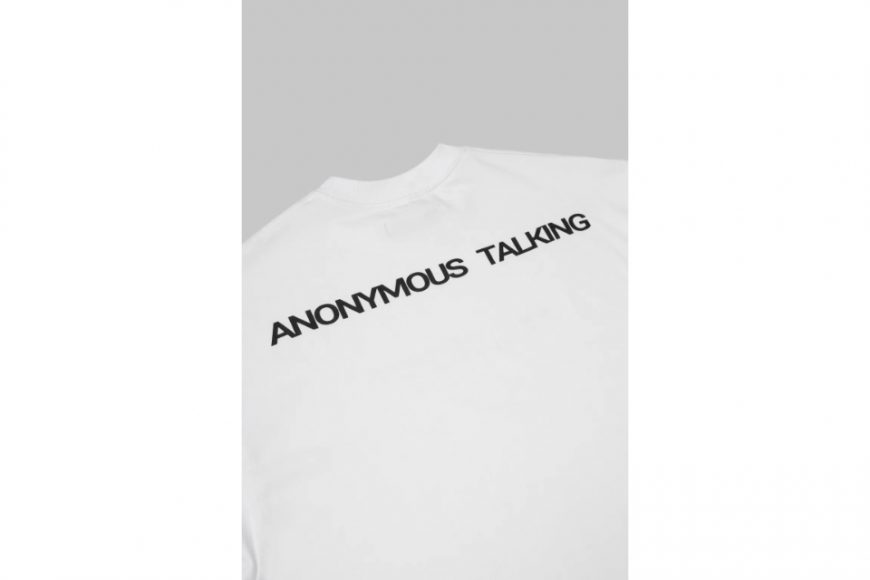 ANONYMOUS TALKING 24 SS 24SS-Lyrics Tee (4)