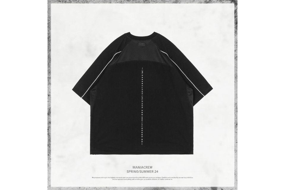 MANIA 24 SS Raglan Sleeve Piping Tee (12)