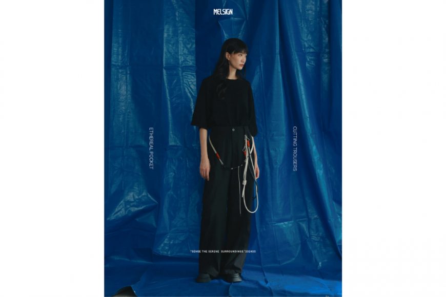 MELSIGN 24 SS Ethereal Pocket Cutting Trousers (1)