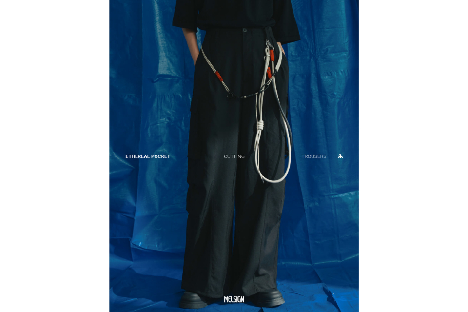 MELSIGN 24 SS Ethereal Pocket Cutting Trousers (2)