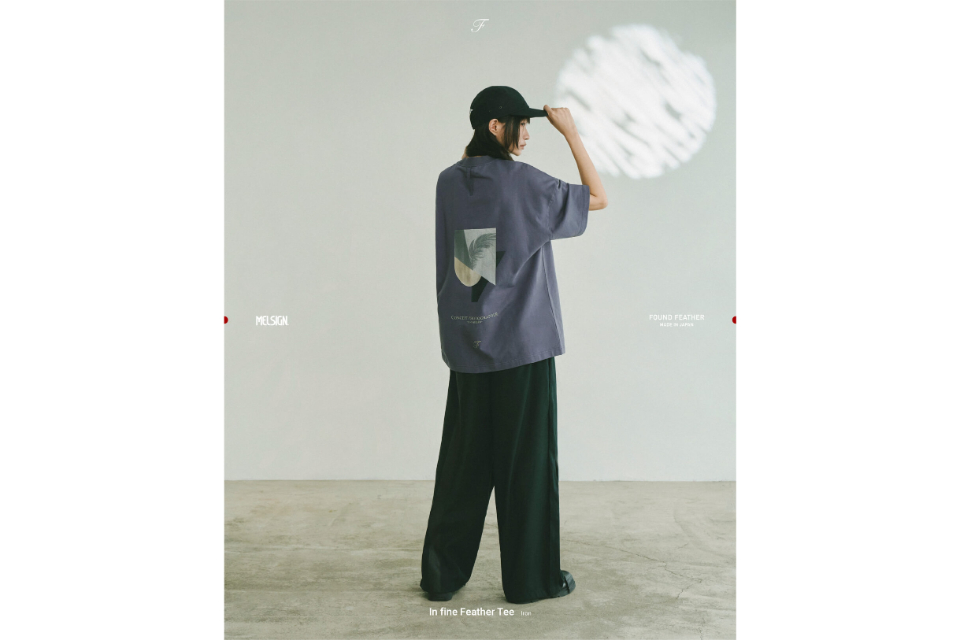 MELSIGN x Found Feather 24 SS In fine Feather Tee (10)