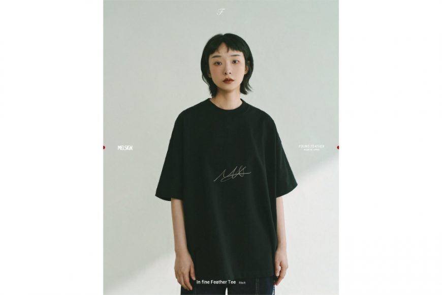 MELSIGN x Found Feather 24 SS In fine Feather Tee (3)