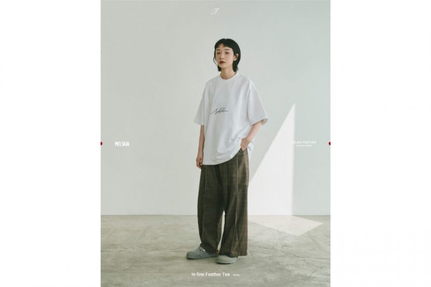 MELSIGN x Found Feather 24 SS In fine Feather Tee (5)