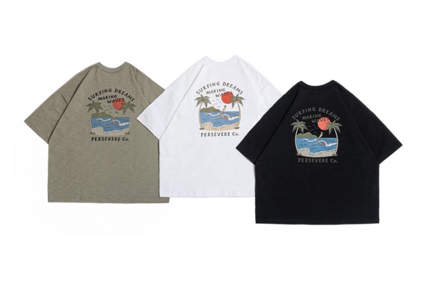 PERSEVERE 24 SS Surfing Dreams Graphic T-Shirt (0)