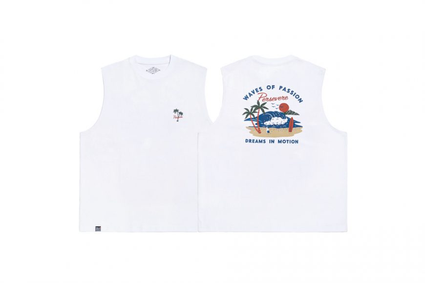 PERSEVERE 24 SS Waves Of Passion Sleeveless T-Shirt (0)