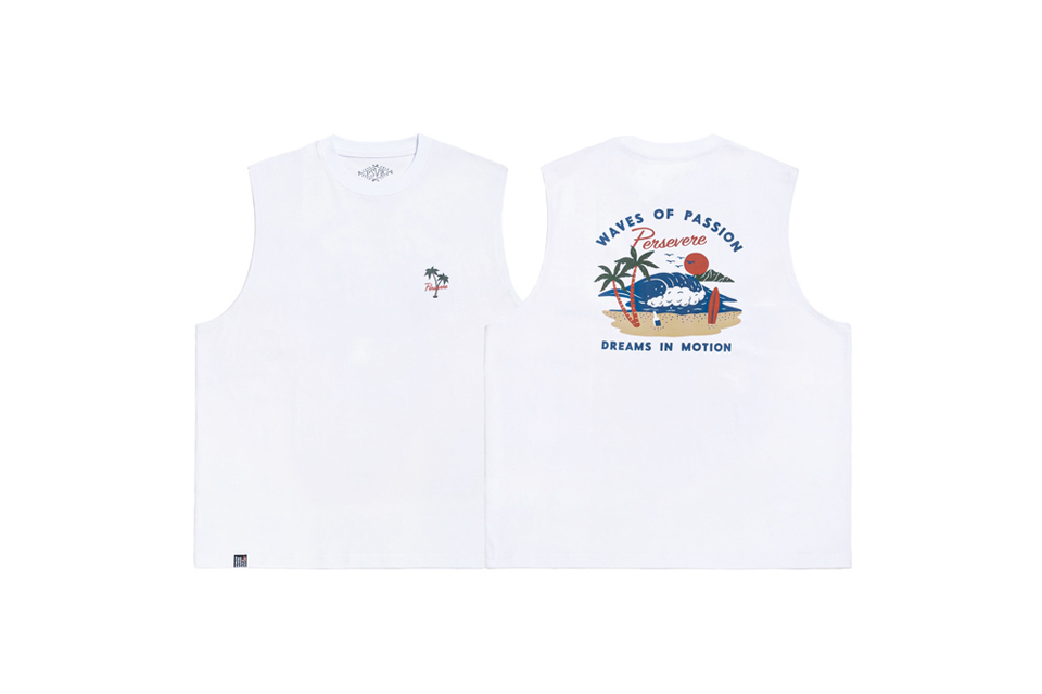 PERSEVERE 24 SS Waves Of Passion Sleeveless T-Shirt (0)