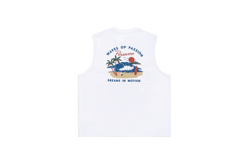 PERSEVERE 24 SS Waves Of Passion Sleeveless T-Shirt (6)
