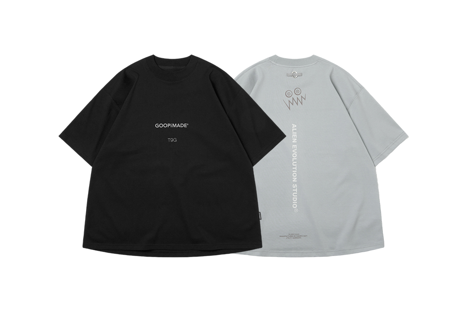 GOOPI x AES x T9G 9/28(六)發售Oversized Tri-Logo Tee | NMR