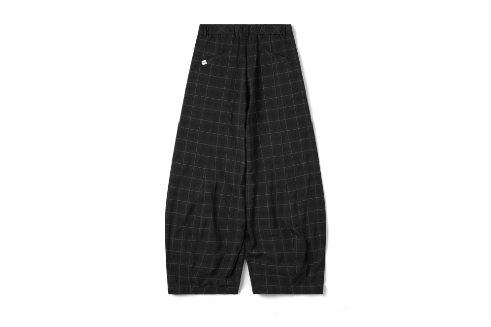 MELSIGN 24 SS Special Cutting Plaid Trousers (12)