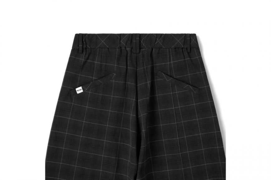 MELSIGN 24 SS Special Cutting Plaid Trousers (15)