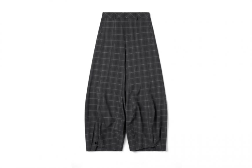 MELSIGN 24 SS Special Cutting Plaid Trousers (17)