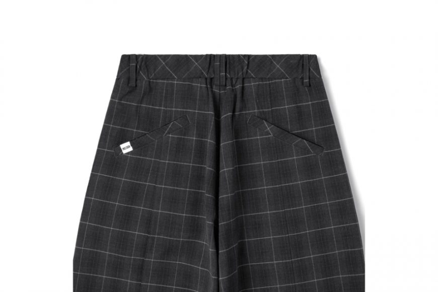 MELSIGN 24 SS Special Cutting Plaid Trousers (21)