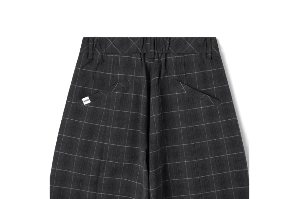 MELSIGN 24 SS Special Cutting Plaid Trousers (21)