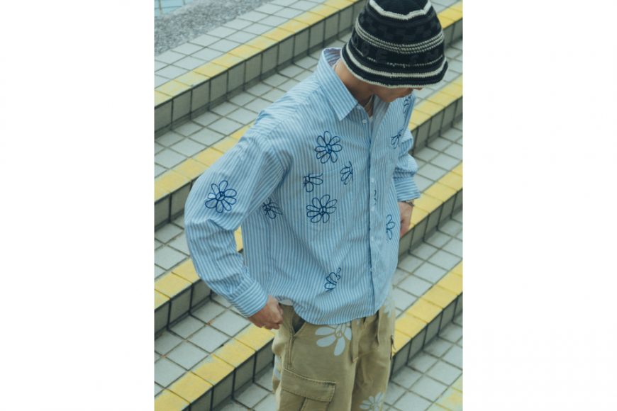 SMG 24 FW Flowers Pattern LS Shirt (2)