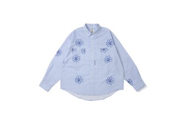 SMG 24 FW Flowers Pattern LS Shirt (5)