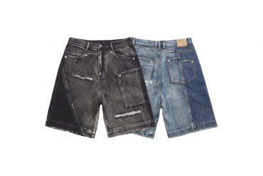 AES 24 AW Patchwork Detailed Distressed Jorts (0)